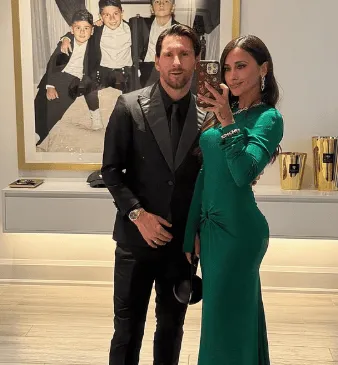 Messi ma wsparcie od synów i od niej!