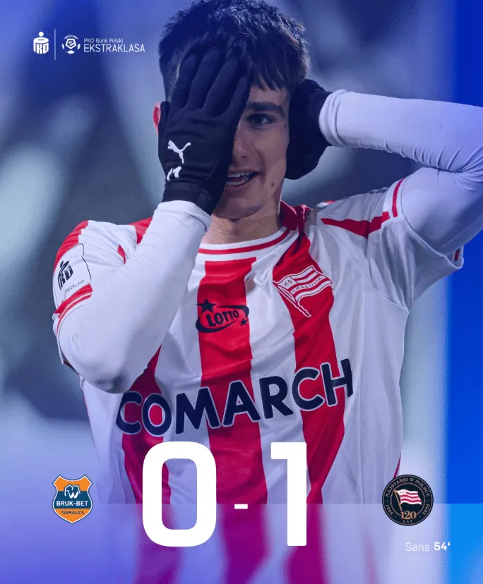 Cracovia ogrywa Niecieczę!