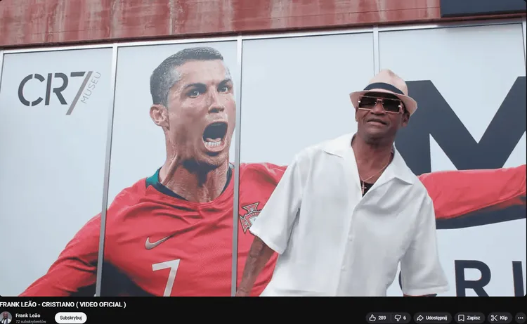 Tata Rafaela Leao wydał piosenkę o Cristiano Ronaldo! XD
