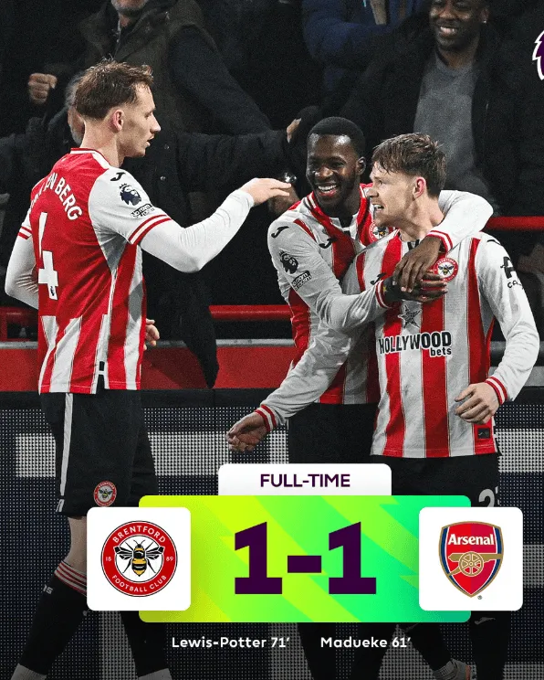 Arsenal gubi cenne punkty w derbowym starciu!