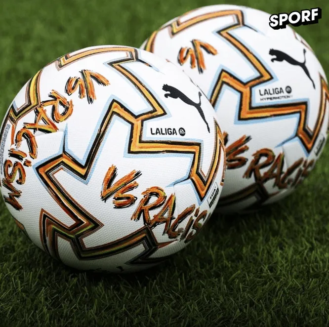 La Liga wprowadza specjalną piłkę do walki z rasizmem 👀