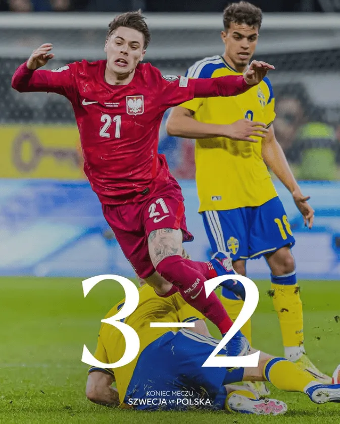 Koniec marzeń o mundialu w Ameryce - przegrywamy ze Szwecją 2:3!