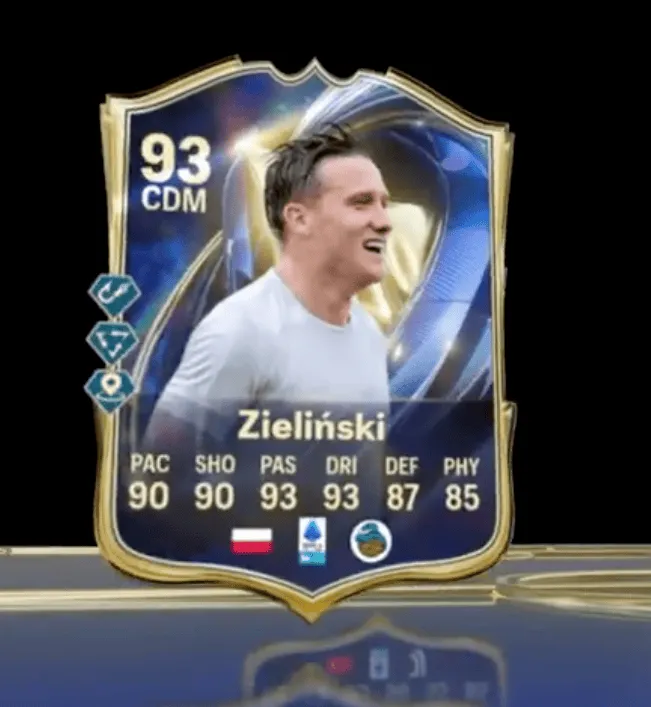 Piotr Zieliński w jedenastce sezonu Serie A w EAFC 26! 💪