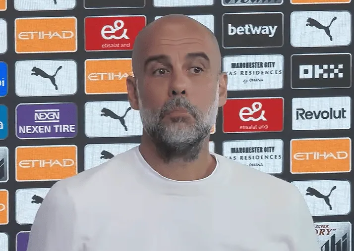 Guardiola w swoim stylu zażartował, że boi się Cherkiego XD