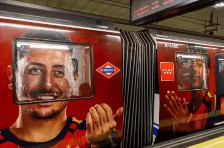 W Madrycie powstało MUNDIALOWE METRO!