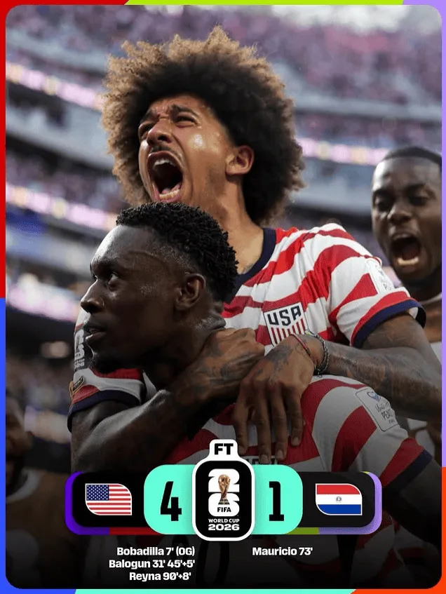 "AMERICAN DREAM" na start mundialu! Demolka gospodarzy z Paragwajem