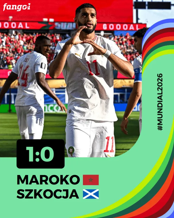 Maroko ogrywa Szkocję 1:0❗️