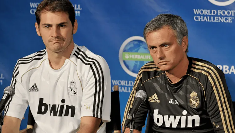 Jose Mourinho wspomina trudne początki w Realu z Casillasem