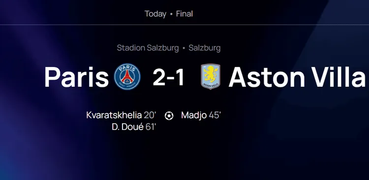 PSG zdobywa Superpuchar UEFA!