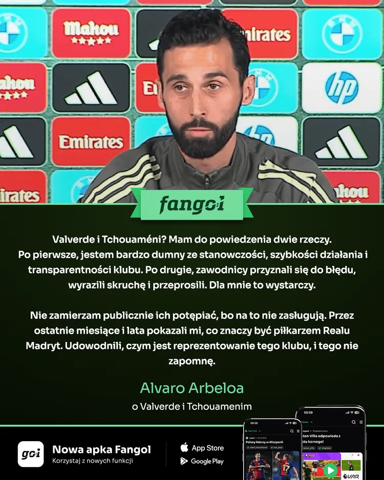 Arbeloa o napiętej sytuacji między Valverde a Tchouamenim!