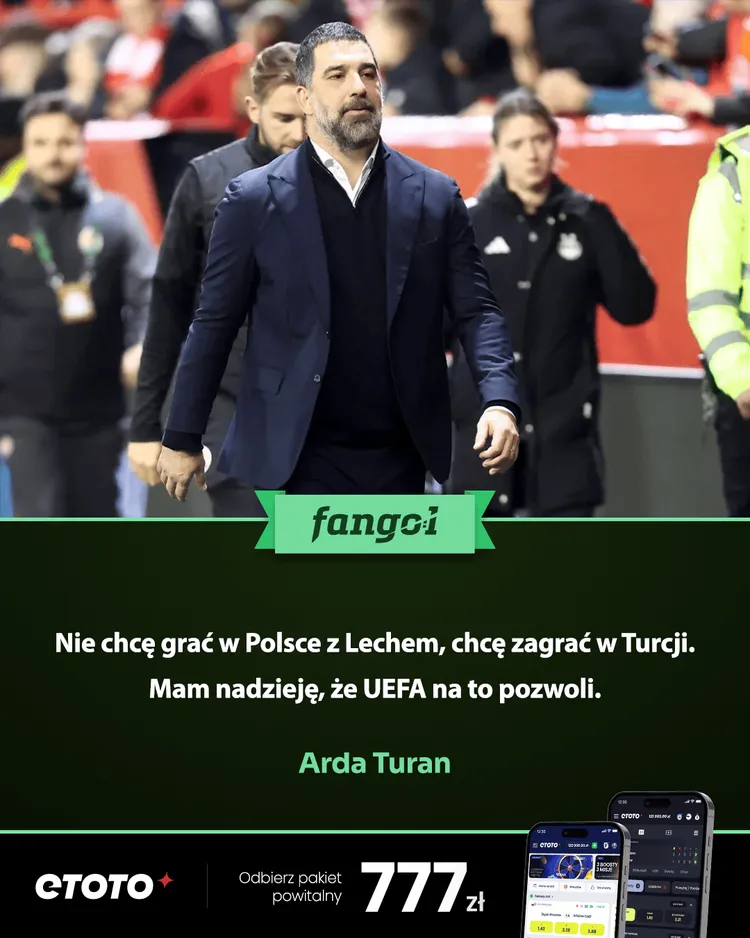 Arda Turan skomentował temat meczu z Lechem w Polsce