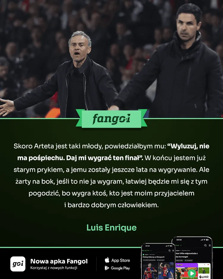 Luis Enrique przed finałem: "Łatwiej będzie mi się z tym pogodzić..."