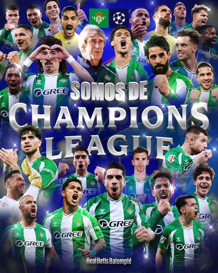 Real Betis WRACA do Ligi Mistrzów po 21 latach!