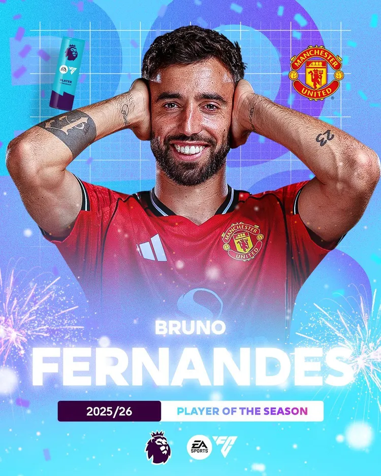 Bruno FERNANDES oficjalnie wybrany MVP Premier League!