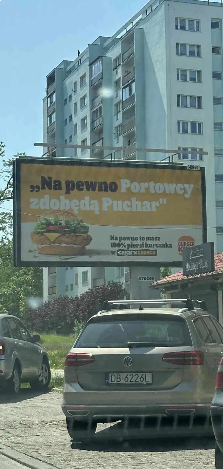 Kreatywna reklama znanej sieci fast-foodowej xD