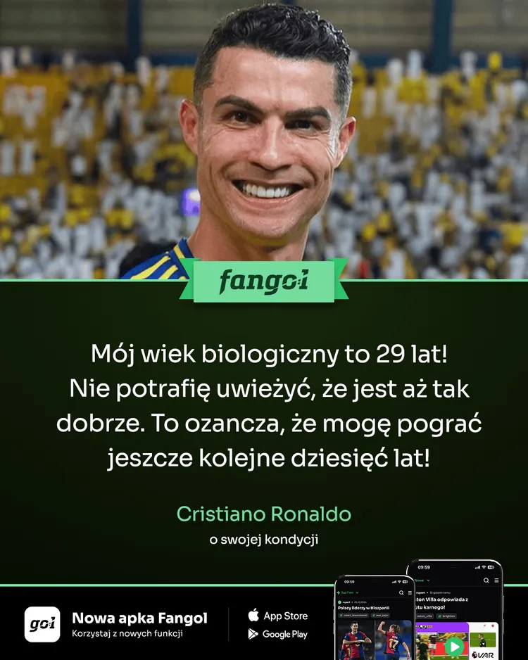 Ronaldo wiecznie młody