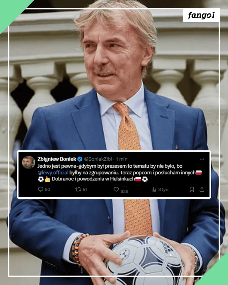 Boniek zabrał głos w sprawie Lewandowskiego!