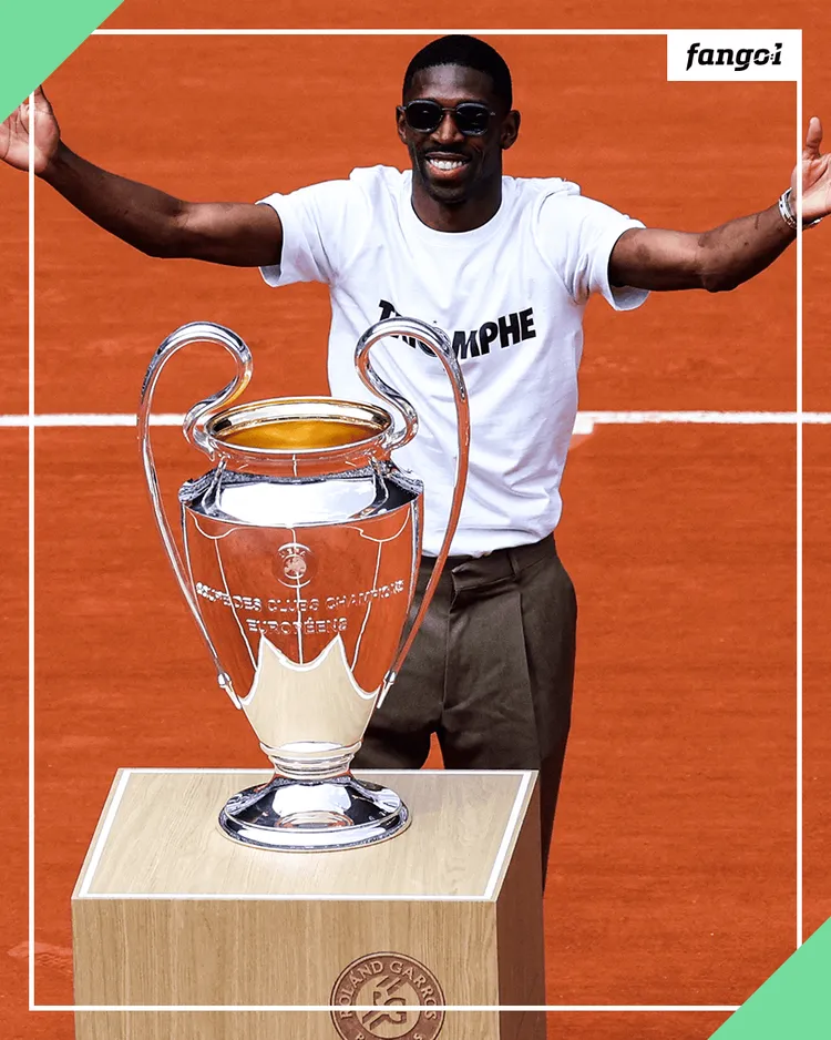 Dembele z trofeum na Roland Garros!
