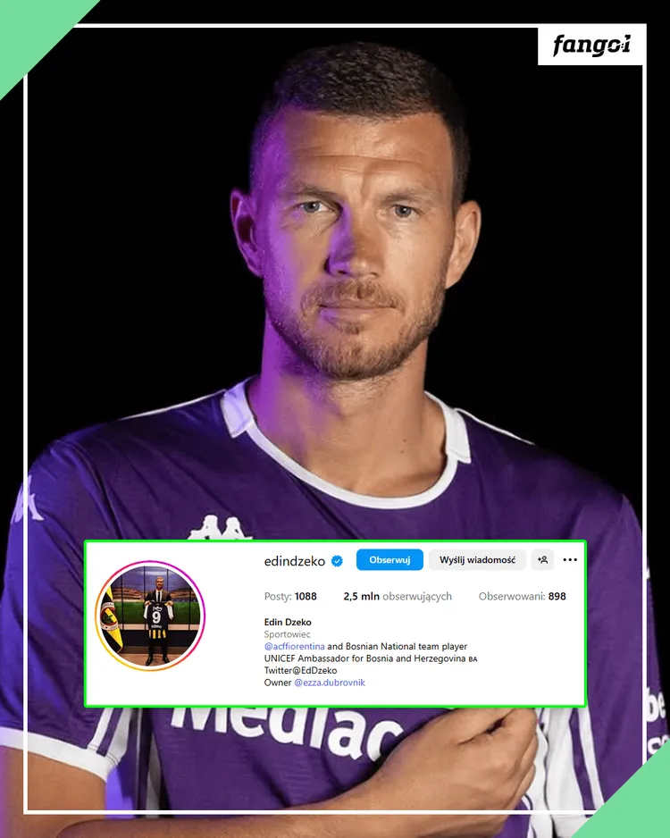 Dzeko chyba o czymś zapomniał... XD
