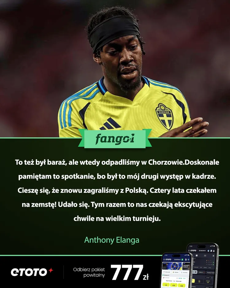 Anthony Elanga: Cztery lata czekałem na zemstę!
