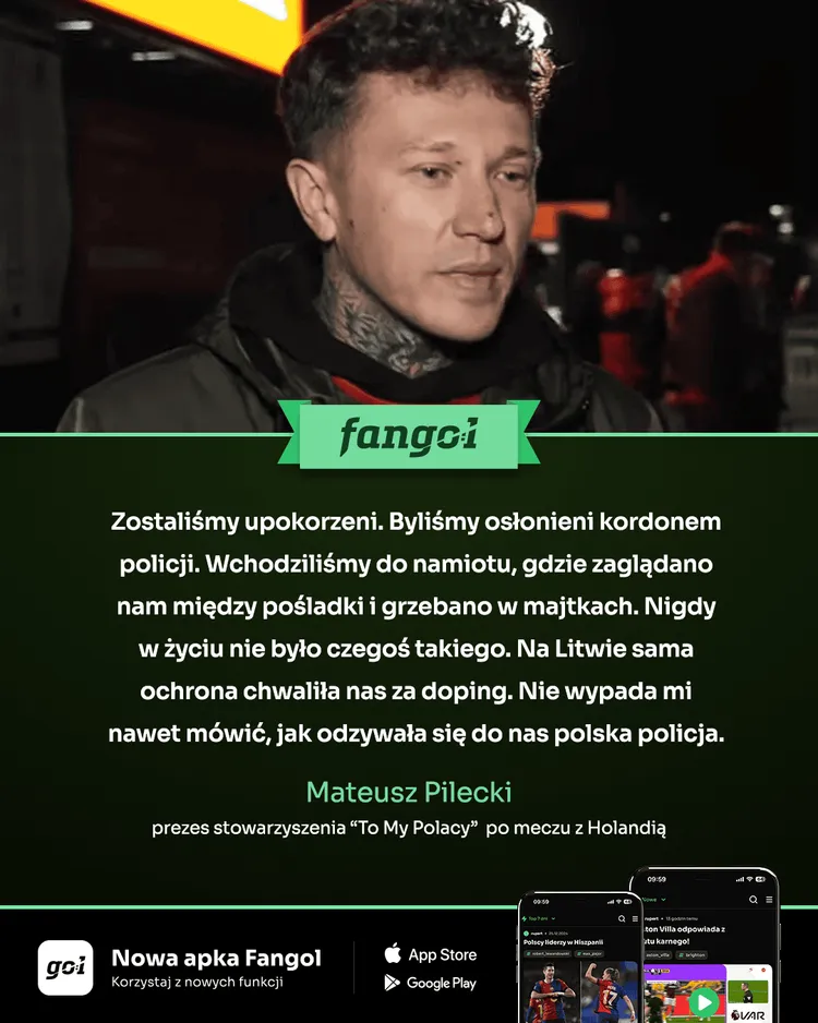 Skandal po meczu Polski z Holandią!