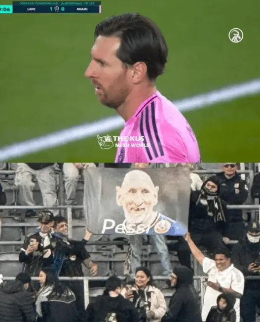 Fani LA Galaxy zadrwili z Messiego XD