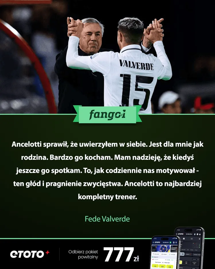 Fede Valverde: To najbardziej kompletny trener