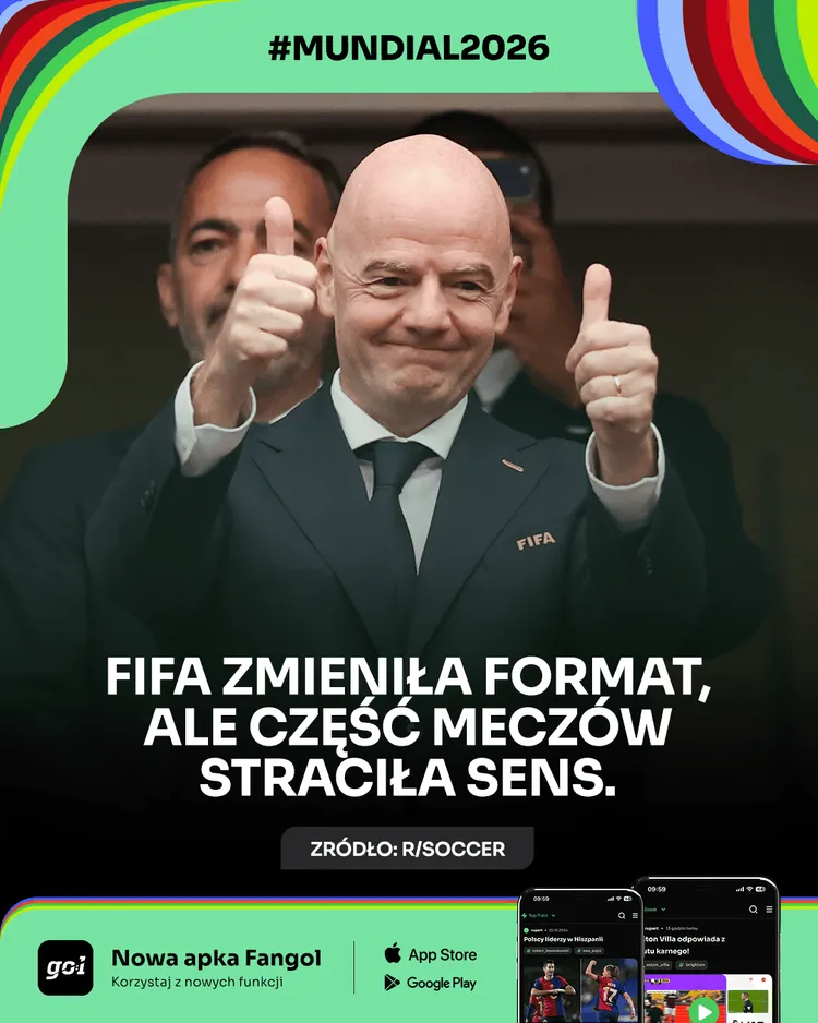 Nowy format mundialu obnażył pierwszy duży problem 🤑🫤