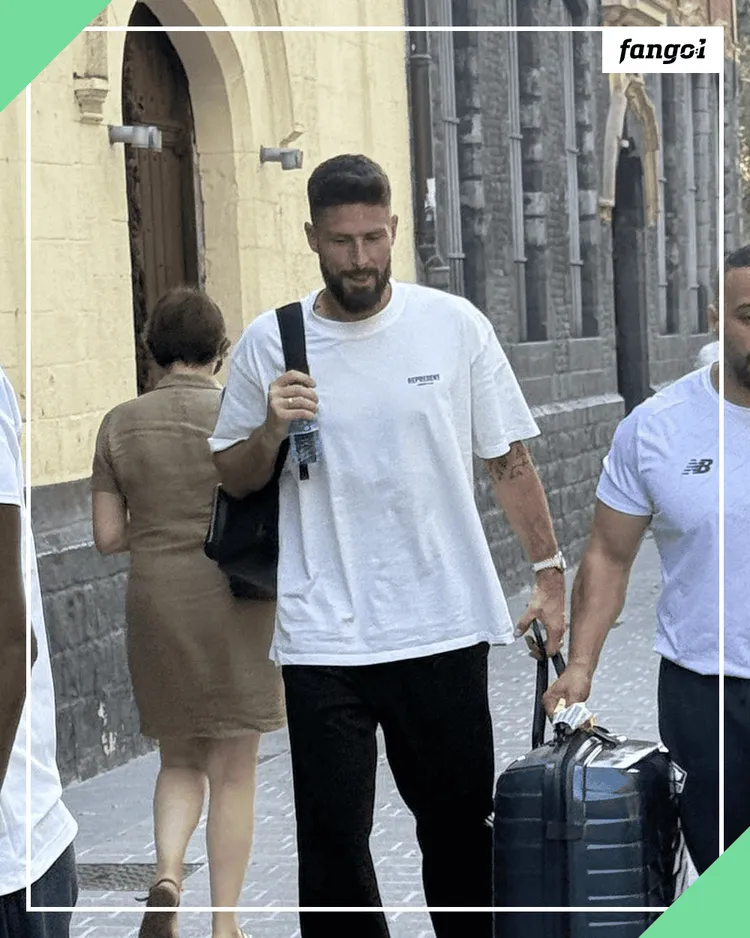 Giroud już jest w Lille!