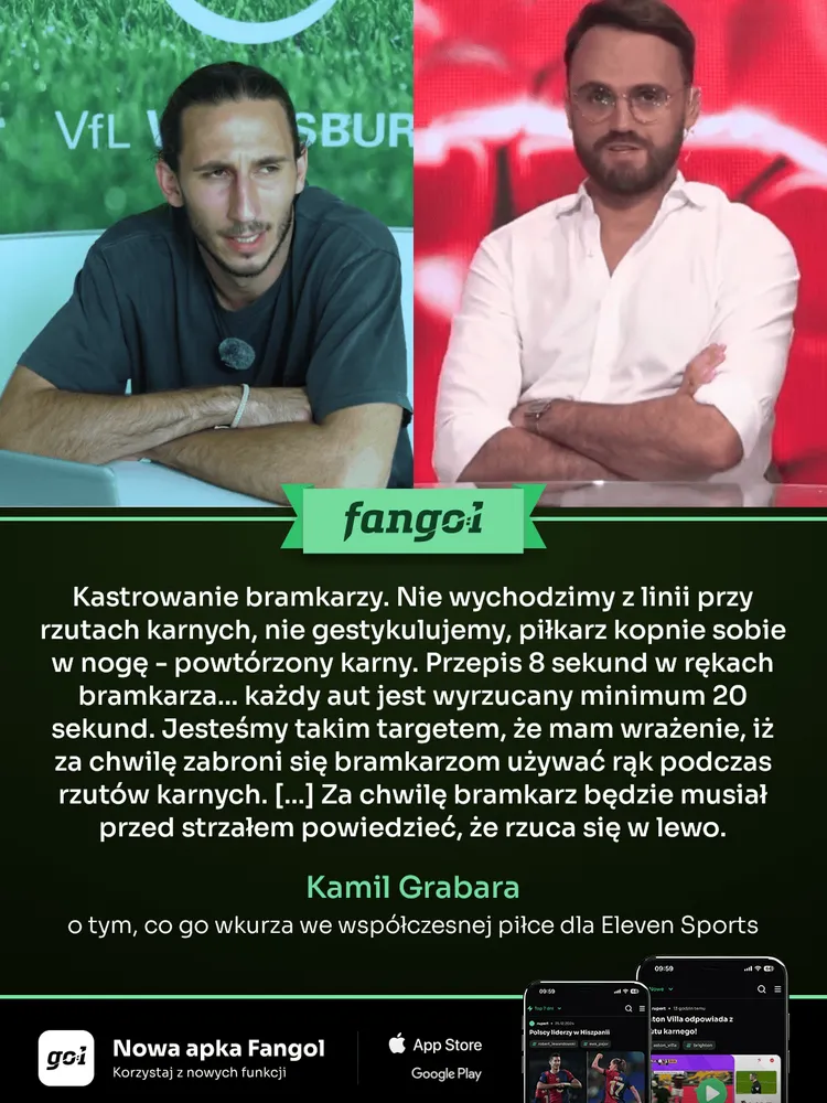 To wkurza Kamila Grabarę w dzisiejszym futbolu!