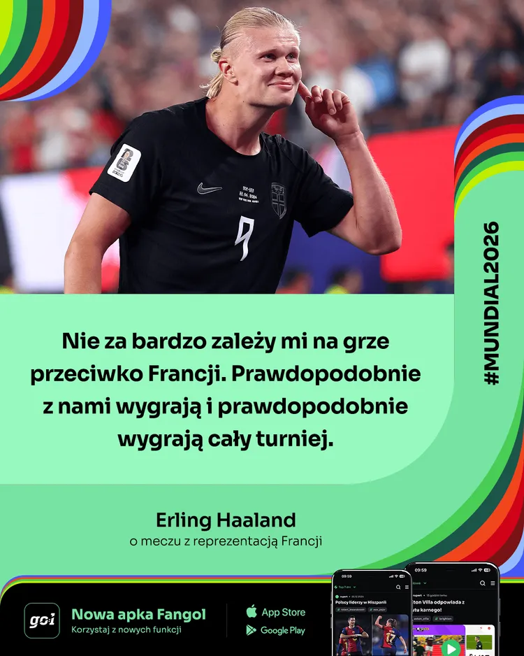 Erling Haaland odpalił! "Prawdopodobnie z nami wygrają" 😱