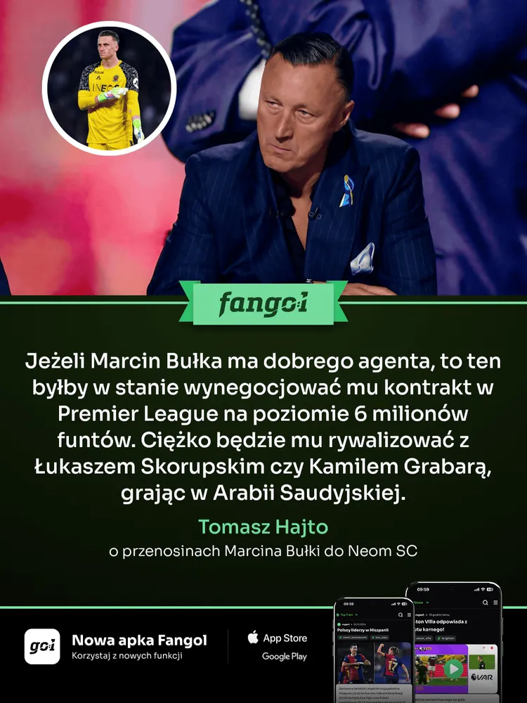Komentarz Tomasza Hajty o transferze Bułki do Arabii!