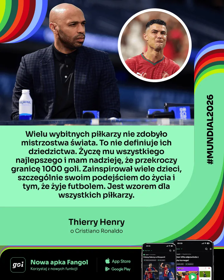 Thierry Henry BRONI CRISTIANO RONALDO!