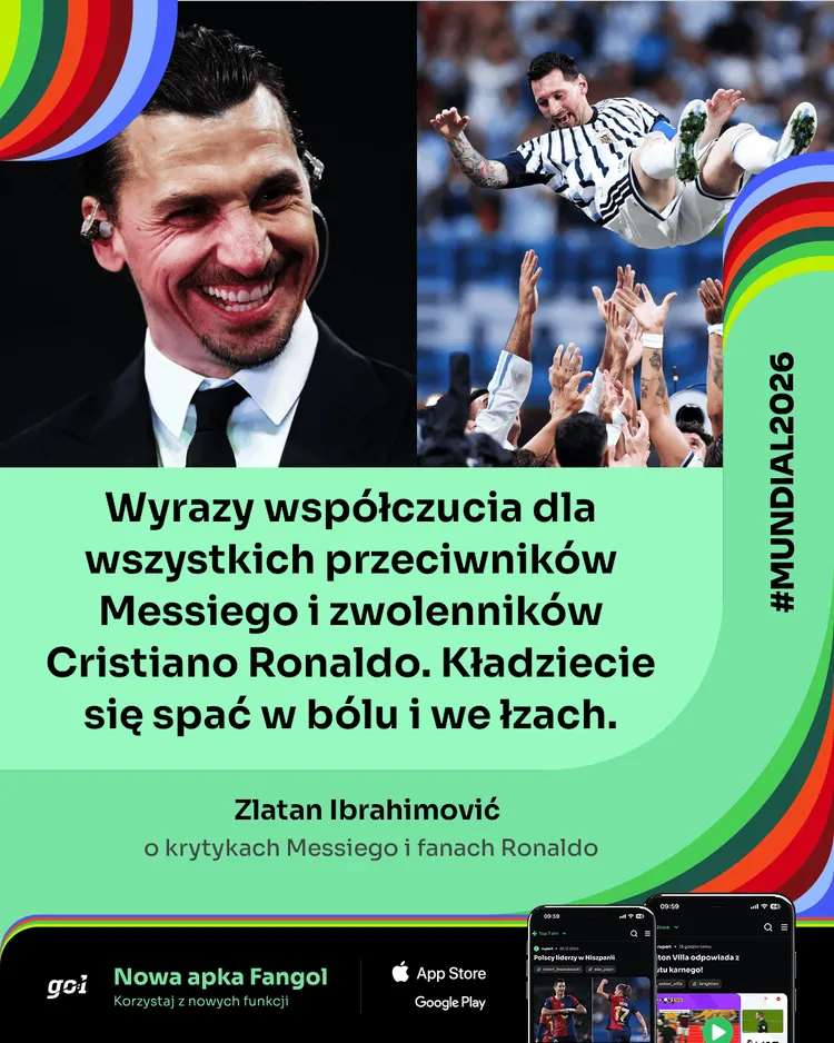 Zlatan w swoim stylu komentuje krytykę Leo Messiego!