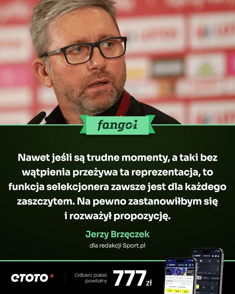 Jerzy Brzęczek zabrał głos w sprawie swojej kandydatury!