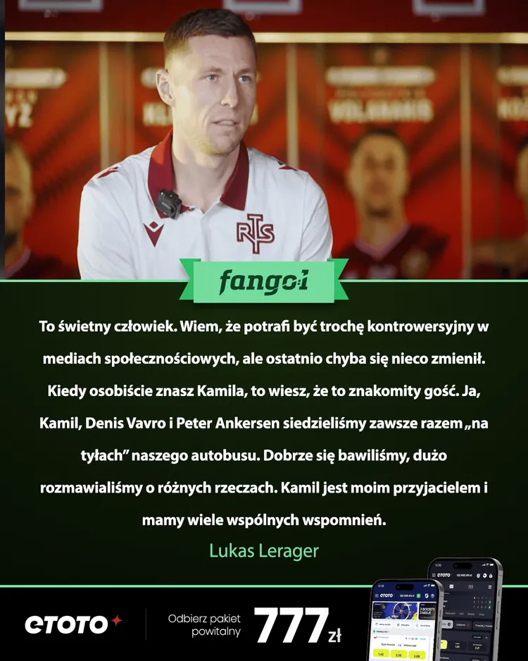 Nowy zawodnik Widzewa Łódź o Kamilu Grabarze