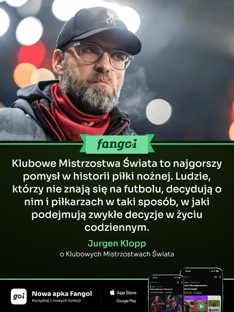 Brutalne słowa Jurgena Kloppa o KMŚ!