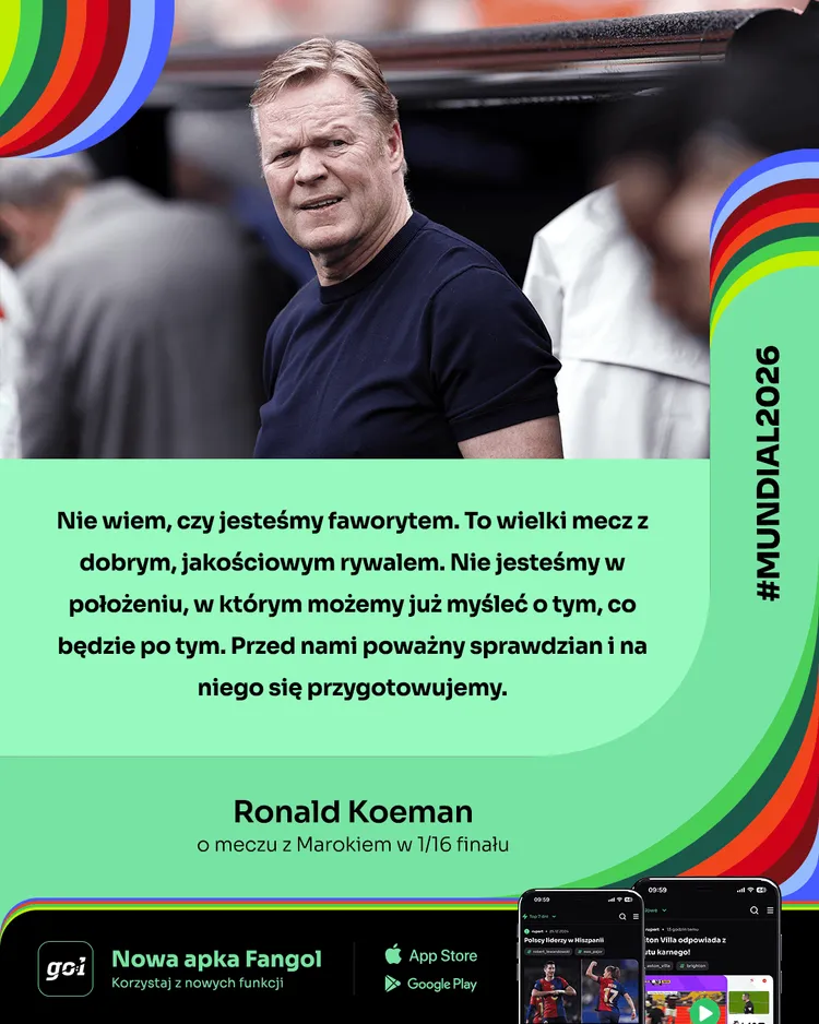Selekcjoner Holandii ma obawy przed meczem 1/16 finału! 