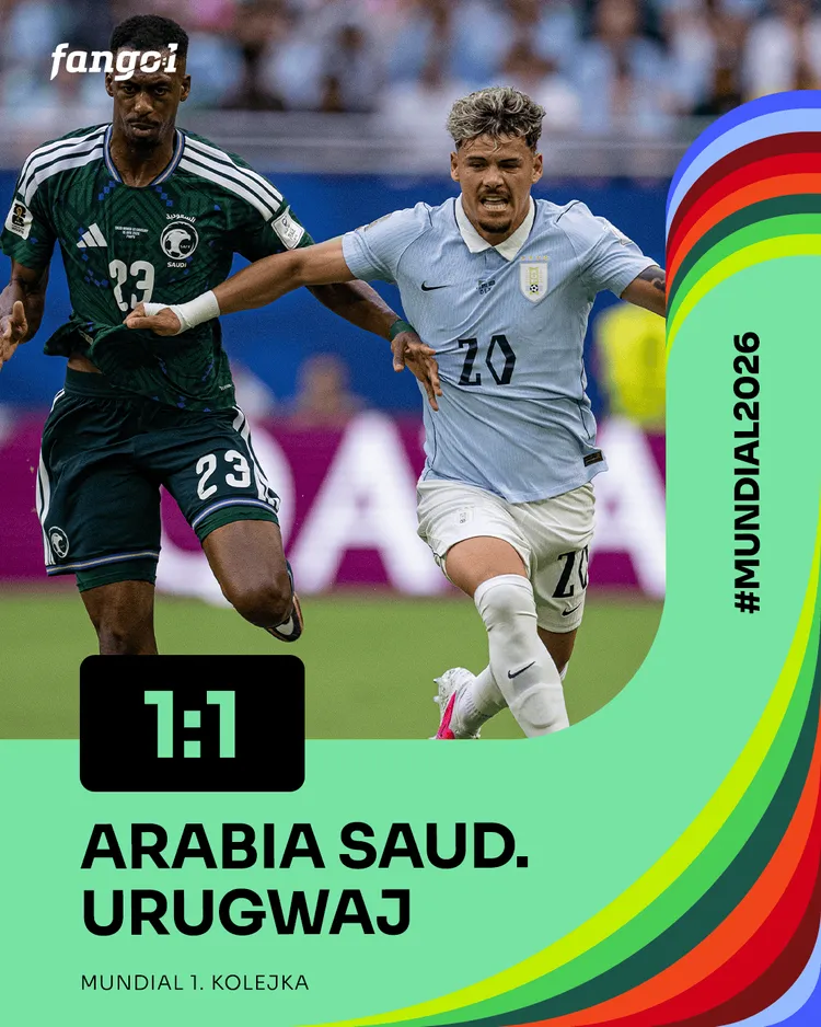 KONIEC! Arabia Saudyjska urywa punkty faworytom 🔥
