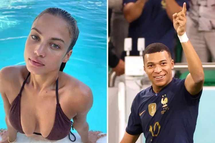 Mbappe spotyka się z belgijską modelką!