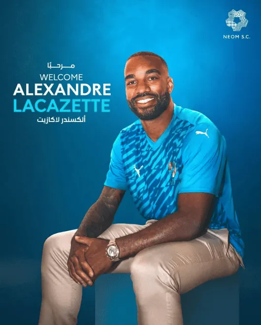 Lacazette zagra w Arabii!