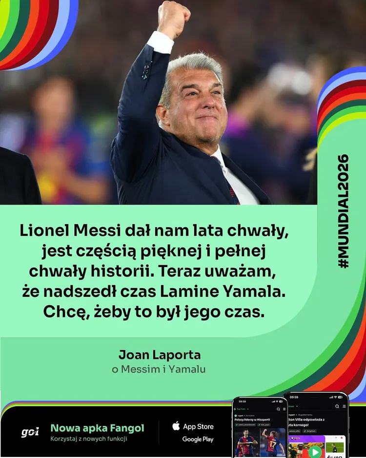 Prezes FC Barcelony porównał Yamala do Messiego!