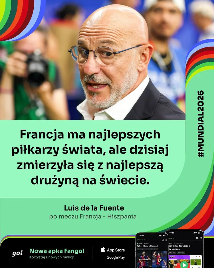 Tak selekcjoner Hiszpanii podsumował półfinałowy pojedynek z Francją!