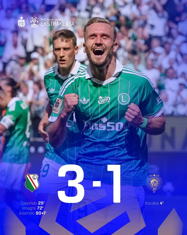 Legia bezbłędna na początek sezonu!