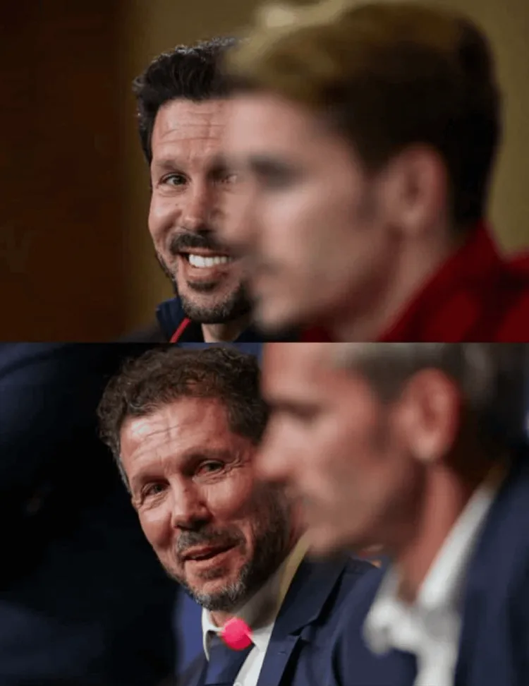 Czas leci ⏳ To samo zdjęcie Simeone i Griezmanna 10 lat później