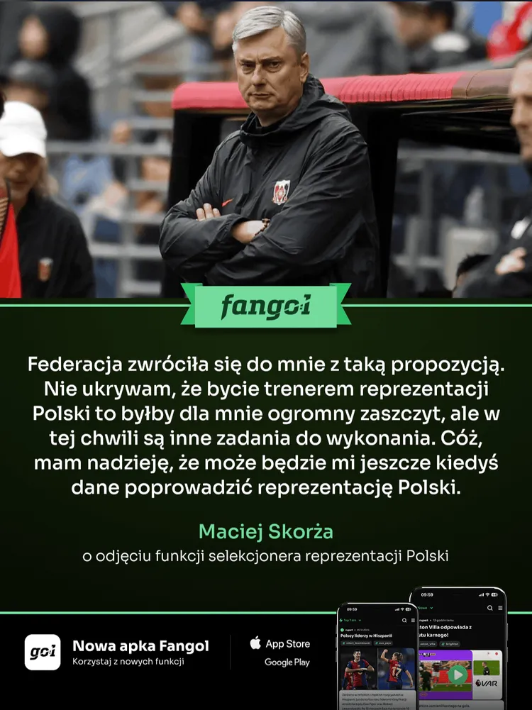 Skorża ODMÓWIŁ reprezentacji Polski!