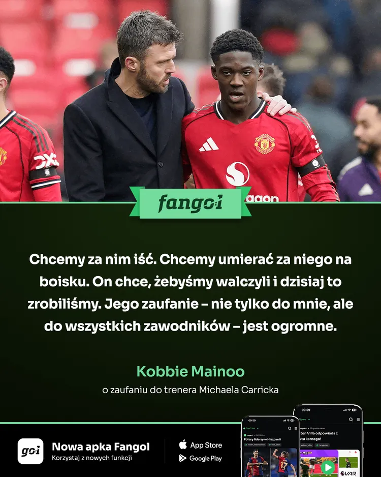 Mainoo idzie w ogień za trenerem! Co za słowa 👏