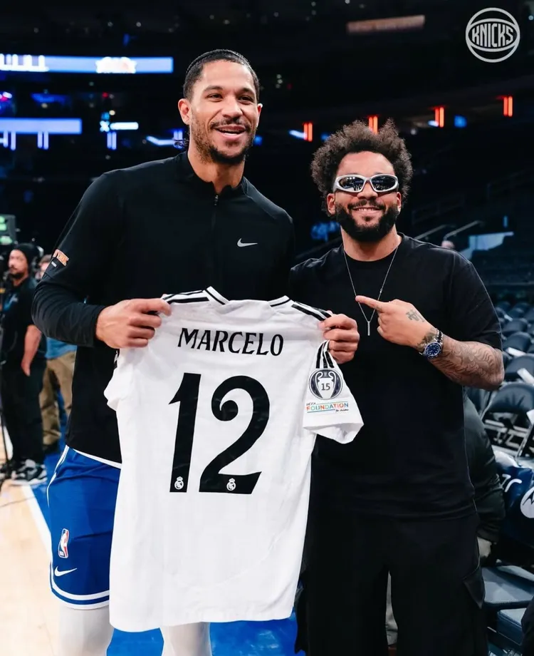 Marcelo spotkał się z gwiazdą NBA!