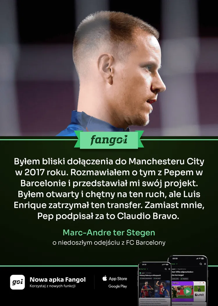 Wyobrażacie sobie tamtą Barcelonę bez ter Stegena?