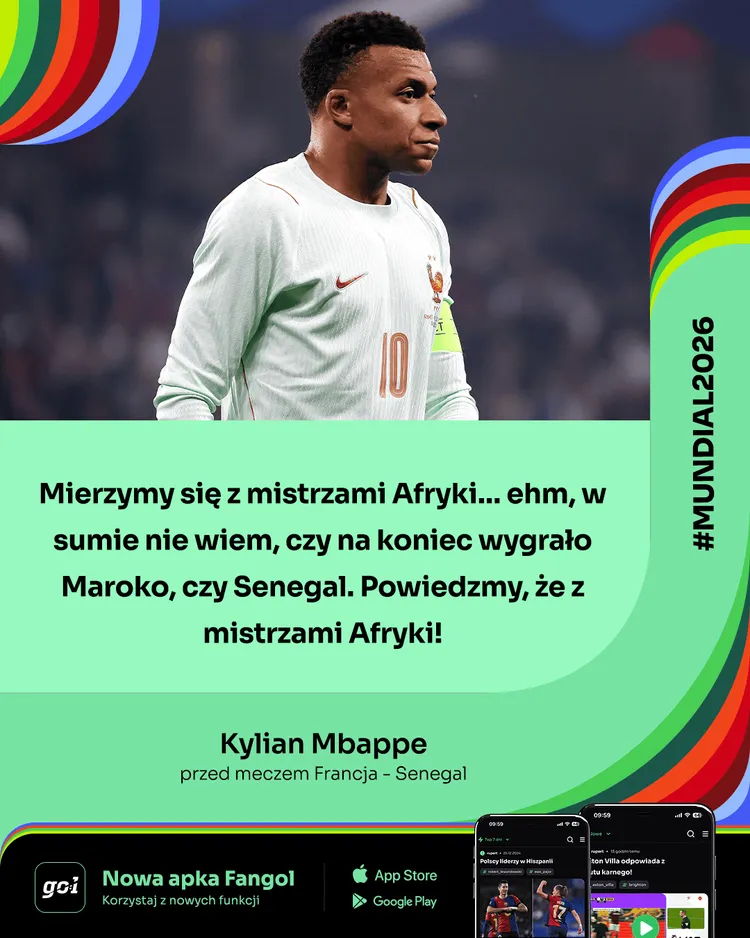 Kylian Mbappe miał problem z określeniem drużyny, z którą zagrają 😅